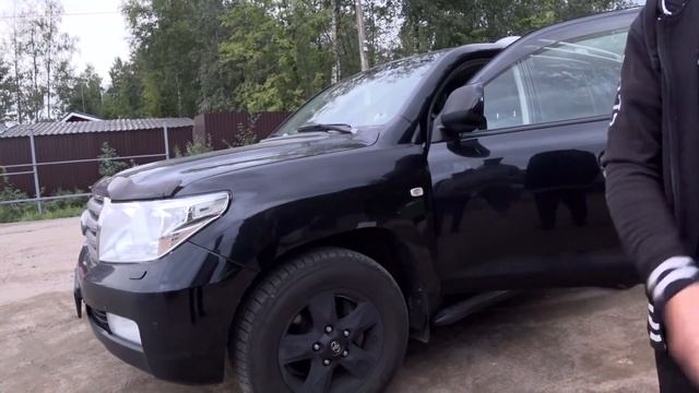 Тойота Ленд Крузер 200. НЕ идеальная, но хорошая "юбилейка". V8/4,7 бензин. смотреть онлайн
