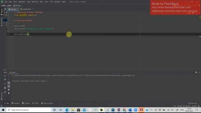 Create Graphical User Interfaces With Python TKinter. Label Widget in Python TKinter. смотреть онлайн