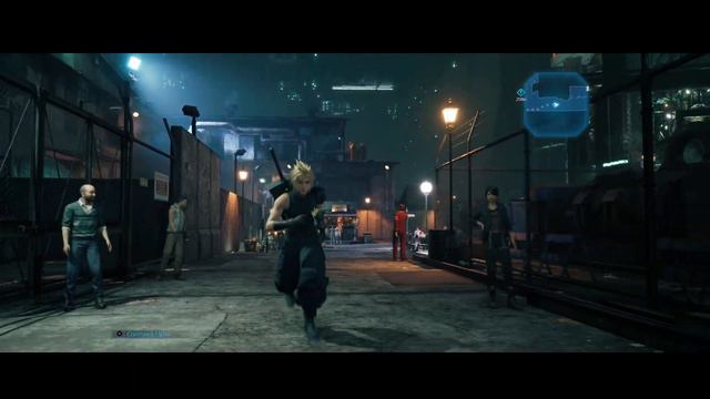 Final Fantasy 7 Remake - Cloud Run Animation Reference смотреть онлайн