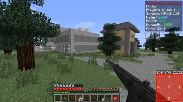 The Walking Dead SERVER #16 (Crafting Dead Minecraft Server) SERVER 1