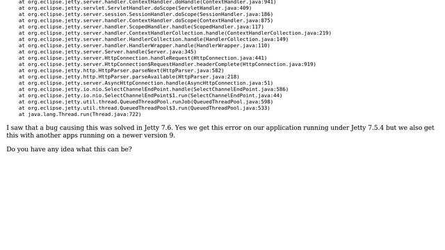 DevOps & SysAdmins: Jetty - java.lang.IllegalStateException: zip file closed смотреть онлайн