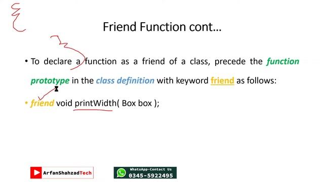 OOP (08): Inline Function Friend Function Copy Constructor by Arfan Shahzad смотреть онлайн