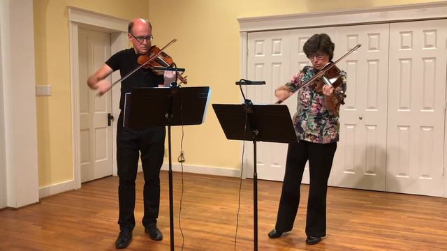 Urs Joseph Flury (1941-) Rousseau-Suite for violin and viola (1999) смотреть онлайн