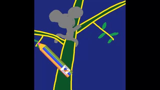 как нарисовать милую коалу. Экзотические животные Австралии. Exotic Australian animals :) смотреть онлайн