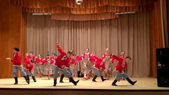 Русский народно-стилизованный танец "Уральская вечора" смотреть онлайн