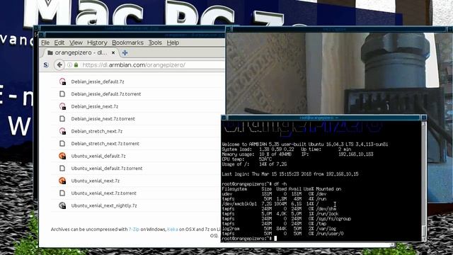 Read Only Root Filesystem on an Orange Pi Zero Running Armbian смотреть онлайн