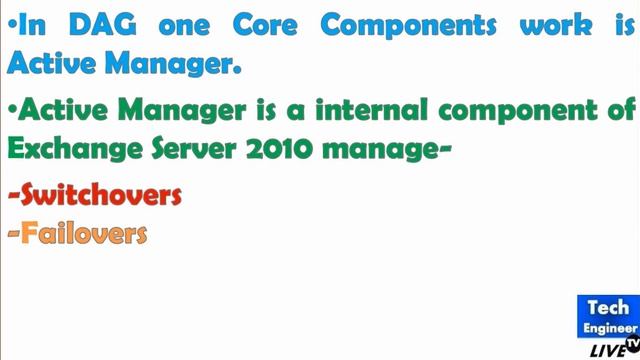 Concept of DAG (Database Availability Group) смотреть онлайн