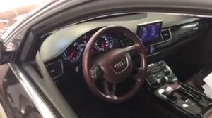 Автозапуск со штатного ключа Audi A8