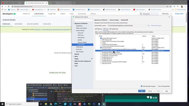 Preparando o ambiente para rodar o React Native смотреть онлайн