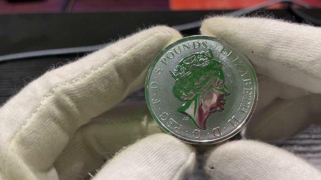 2021 British Queen's Beast White Greyhound 2 Ounce Silver Coin Review смотреть онлайн