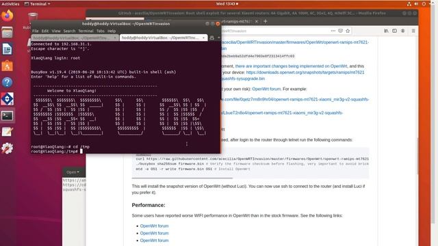 Installing OpenWrt on the Xiaomi 4A, 4C, 3Gv2, 4Q, miWifi 3C and debrick method OLD VERSION смотреть онлайн
