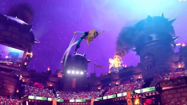 Every Peach,Daisy And Rosalina Animations-MARIO STRIKERS BATTLE LEAGUE