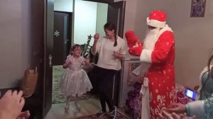 Поздравление Деда мороза и Снегурочки для Алисы 4 года