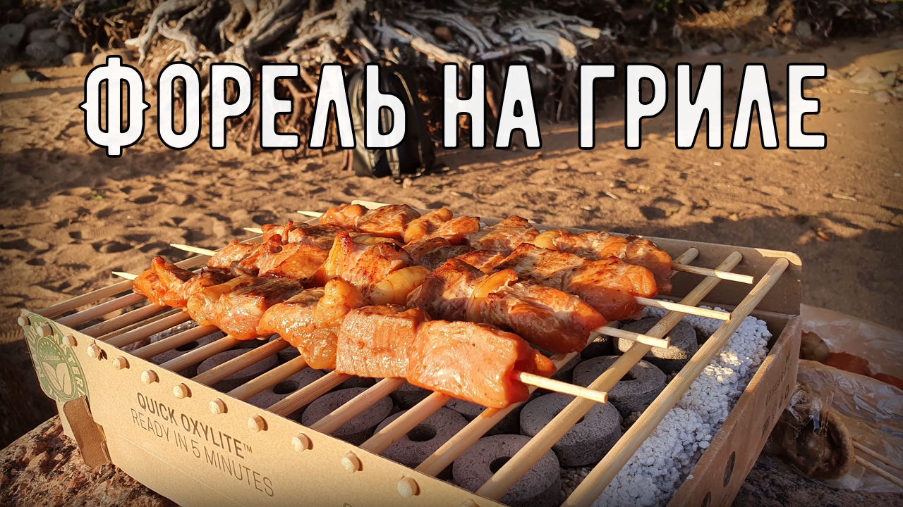 Шашлык из форели с креветками. Как мариновать рыбу для шашлыка смотреть онлайн