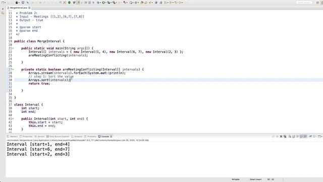 LeetCode Algorithm Patterns - MERGE INTERVAL смотреть онлайн