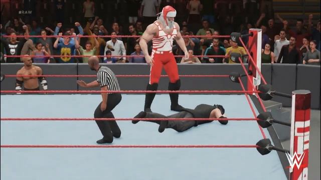 WWE RAW. 13 Elimination. 1 Lap. 14 Fight. Ororo Bandan vs. A Klip смотреть онлайн