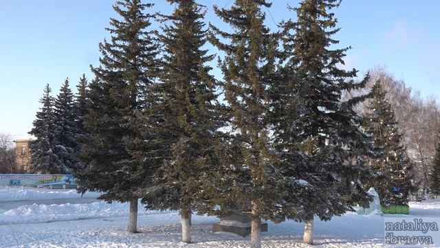 #бижбуляк Новый Год 2021. Новогодняя площадь Бижбуляка смотреть онлайн