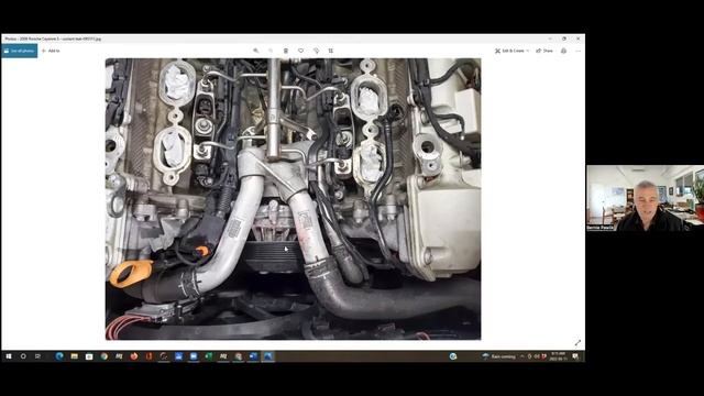 2008 Porsche Cayenne S, Plastic Pipe Leaks