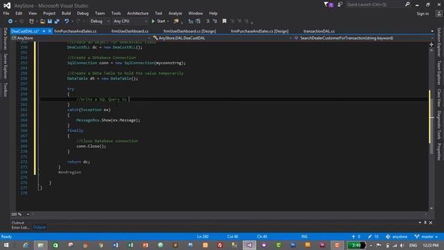 31. How to create BILLING SYSTEM in C#? (Search Customer or Dealer in Purchase/Sales Form) смотреть онлайн