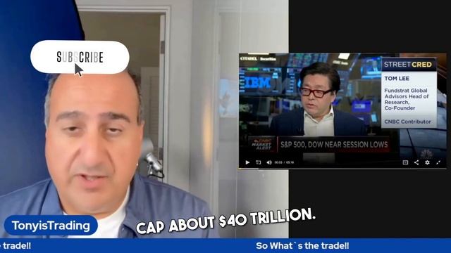 You won't believe Tom Lee's latest stock market prediction | What's the trade? (options strategy) смотреть онлайн