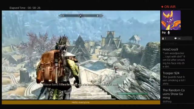 Skyrim AE Livestream 50 Adventure Time