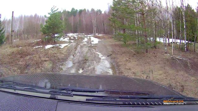 УАЗ Патриот, Базовая комплектация на размытой дороге смотреть онлайн