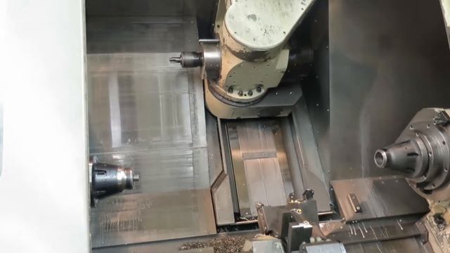 DOOSAN PUMA MX2000ST MULTI-AXIS CNC TURNING & MILLING CENTER WITH B-AXIS смотреть онлайн