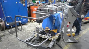 Гибка сложного стула за 2 минуты 100% повторяемость. Автоматический трубогиб MASTER.3X