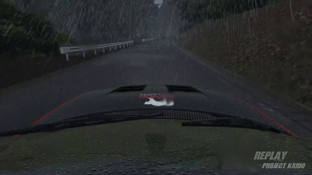 Assetto Corsa: A Rainy Day in Gunsai Touge | Rain Custom Shader Patch Visual Test. смотреть онлайн