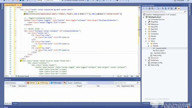 #Asp.net MVC Projesine Bootstrap 4 yükleme смотреть онлайн
