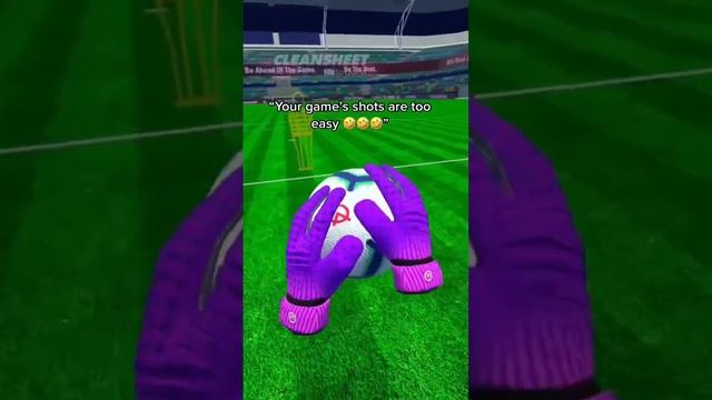 Watch out for headers ? #vr #soccer #cleansheetvr #goalkeeper смотреть онлайн