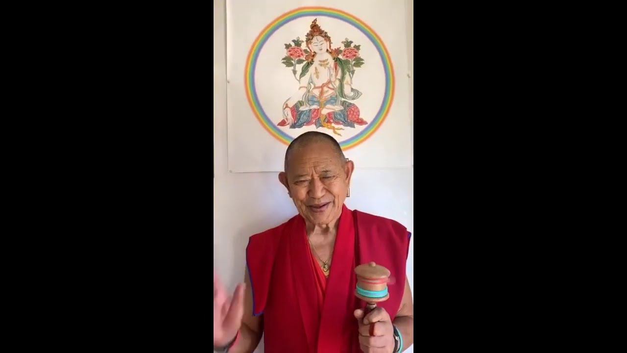 Обращение Кьябдже Гарчена Ринпоче о "сложном астрологическом годе" смотреть онлайн