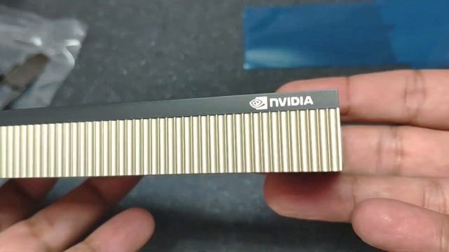 NVIDIA A2 Tensor Core GPU Unboxing смотреть онлайн