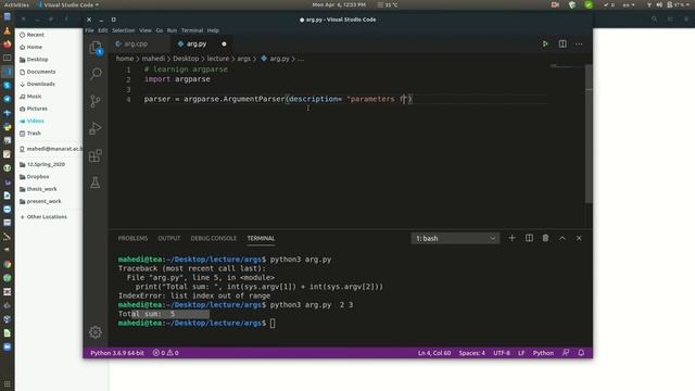 10. argparse смотреть онлайн