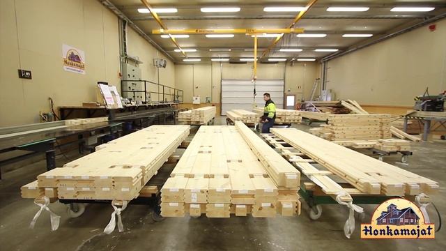 Honkamajat (Финляндия) - Клееный брус смотреть онлайн