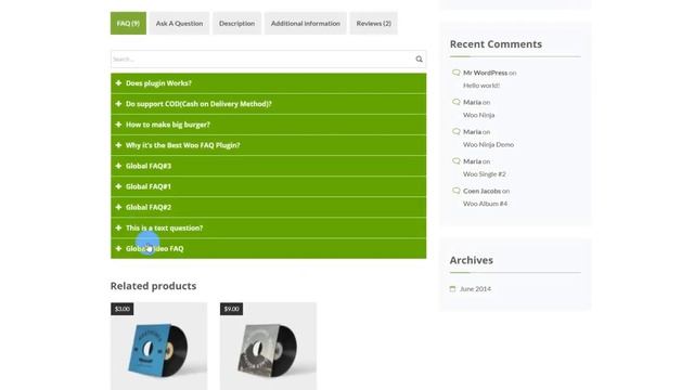 Automatically Integrate Global FAQs For WooCommerce Product FAQ Manager Plugin смотреть онлайн