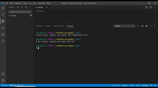 VS Code + GitHub: Cloning and Committing in VS Code смотреть онлайн