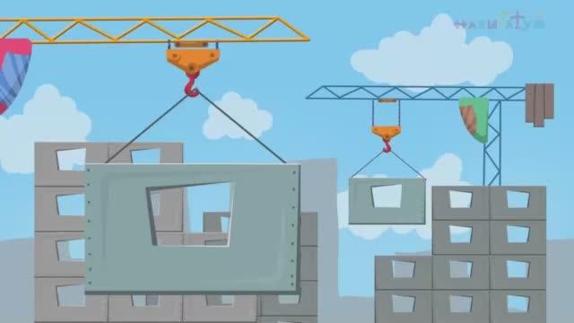 СТРОИТЕЛЬ | В МИРЕ ПРОФЕССИЙ - стихи-мультфильмы для малышей Навигатум.mp4 смотреть онлайн