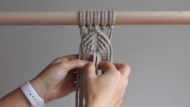 DIY Macrame Tutorial - Eye Pattern смотреть онлайн