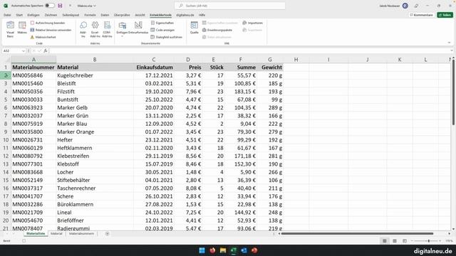 Excel Makro ERSTELLEN ⚙️ Grundlagen einfach erklärt смотреть онлайн