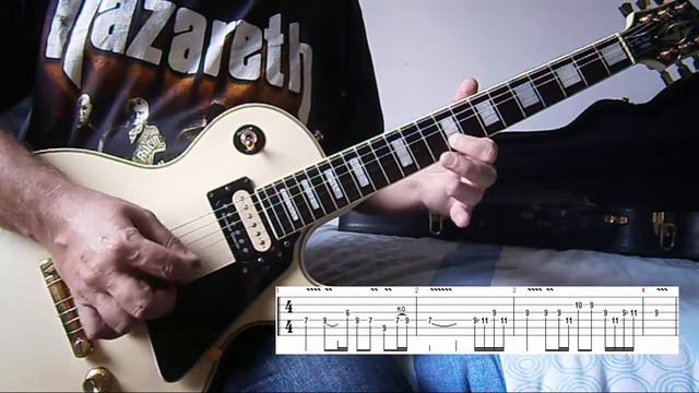 Slade - My Oh My ( guitar tutorial w/ tabs) смотреть онлайн