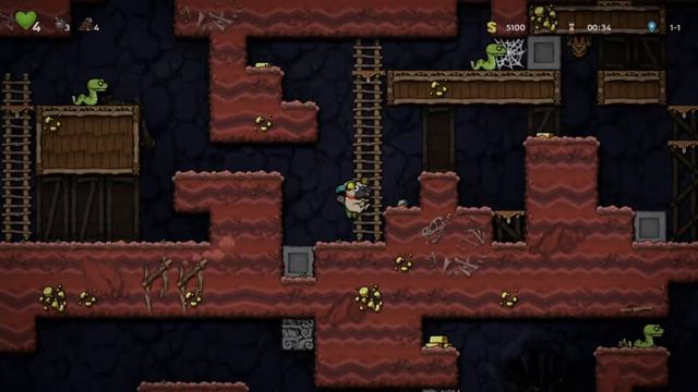 Spelunky 2\Прохождение на PlaySnanion 5\ # 36: Капала (Kapala) смотреть онлайн
