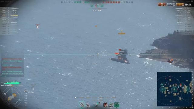World of warships - Мурманск. Трава была зеленее... смотреть онлайн