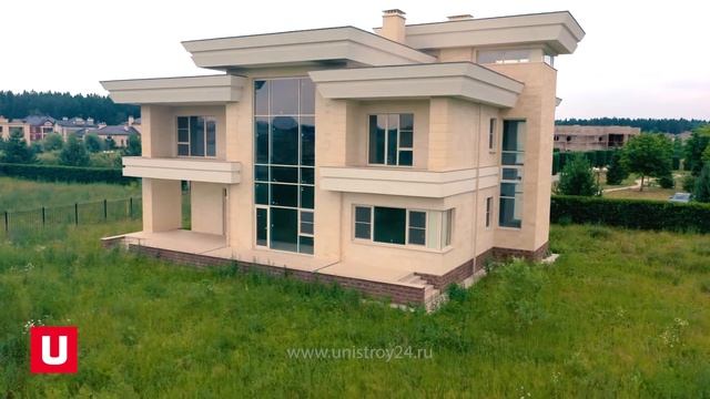 Коттедж в стиле Райта в КП "Ренессанс парк" смотреть онлайн