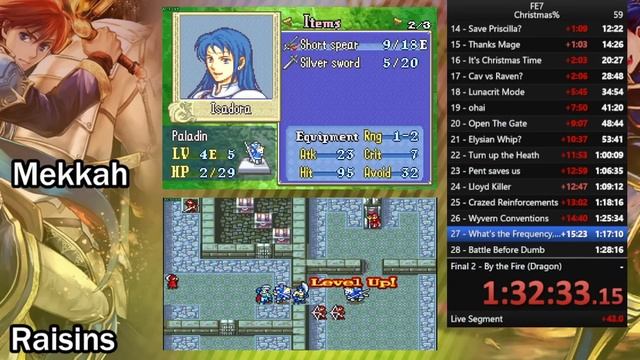 Who's the better Christmas Cavalier? FE7 Christmas Race смотреть онлайн