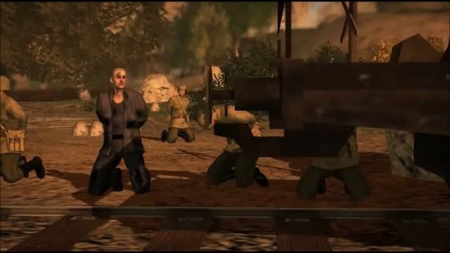 Rush for Berlin German cutscene 6-1 смотреть онлайн
