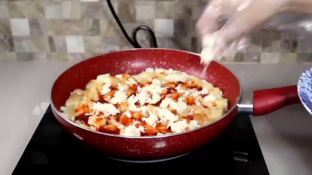 Frying Pan Pizza Recipe || Quick & Easy Pizza || No Bake || No Knead смотреть онлайн