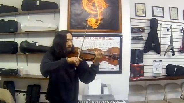 Wilhelm Klier Violin Demo By Jimmy Chaos @ The Violin Center