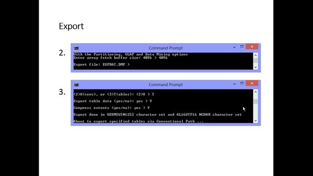 Teori - Import dan Export Database Oracle смотреть онлайн