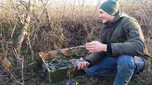 КАК ПОЙМАТЬ СТАЙКУ КУРОПАТОК зимой в одну ловушку/// ШОК контент!